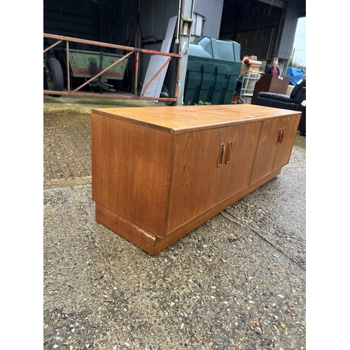 1 - A G Plan teak four door sideboard