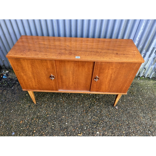 125 - A mid century teak sideboard 120x40 x80