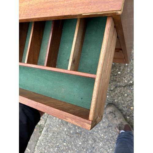 3 - A Mid century teak cocktail sideboard