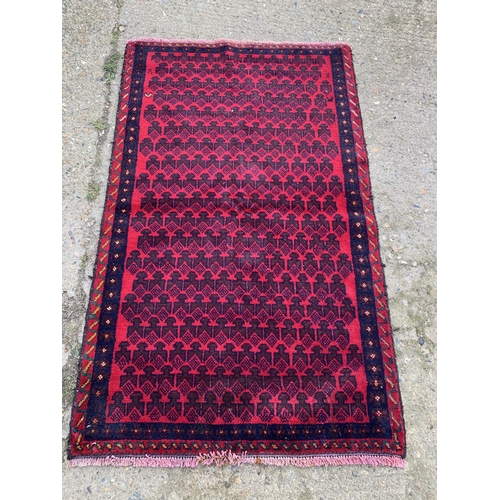 200F - Baluchi Rug 150 x 90cms