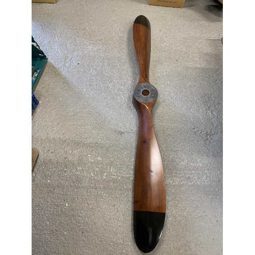 857 - Large Wooden Propellor length 1.5 m