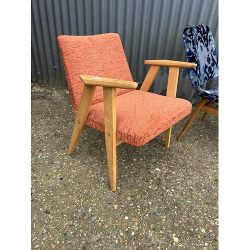 175 - Two mid century chairs