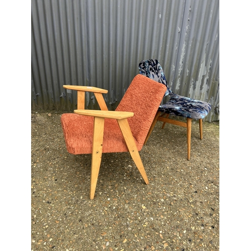 175 - Two mid century chairs