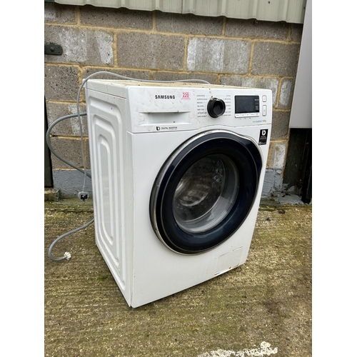 220 - Samsung eco bubble washing machine