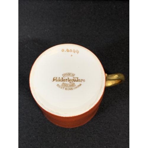 462 - Adderley ware cased coffee set