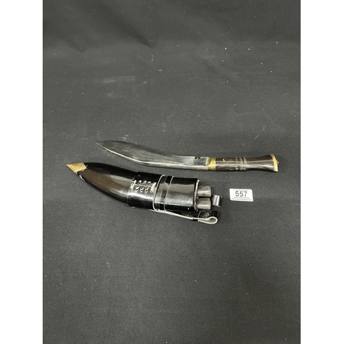 557 - British Army issue ceremonial Gurkha knife