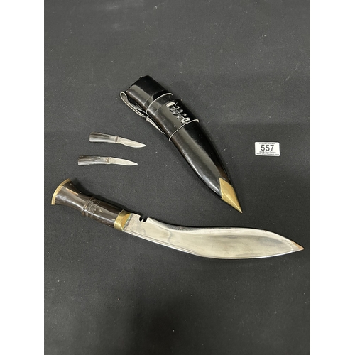 557 - British Army issue ceremonial Gurkha knife