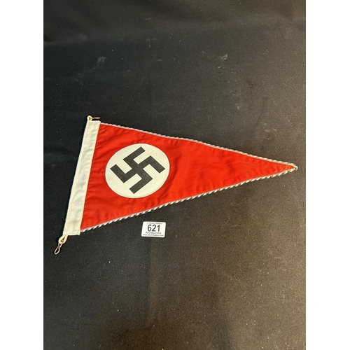 621 - Nazi pennant, length 40cms