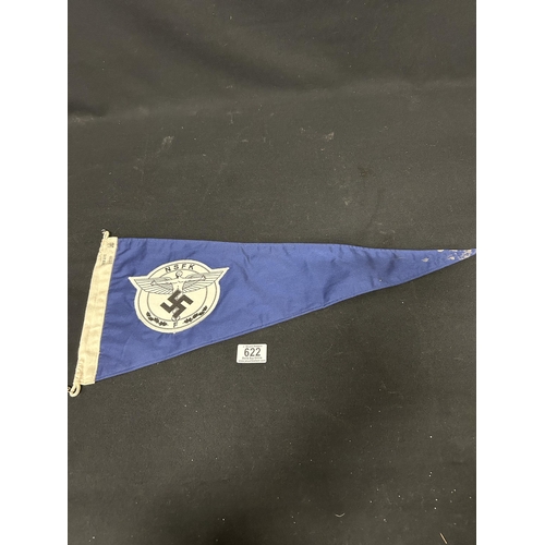 622 - Nazi pennant, length 56cms