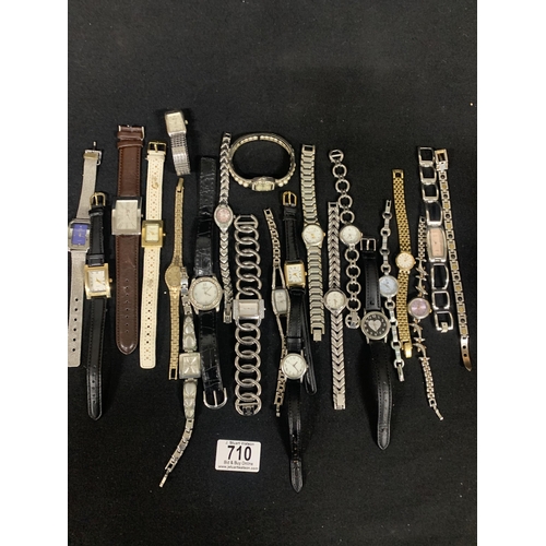 710 - 22 assorted fashion watches