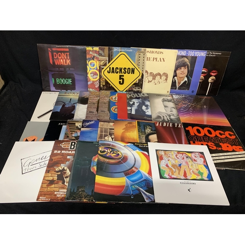 732 - Collection of 30 Rock and Pop LP's