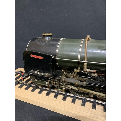 752 - Model Live Steam Locomotive and Tender 