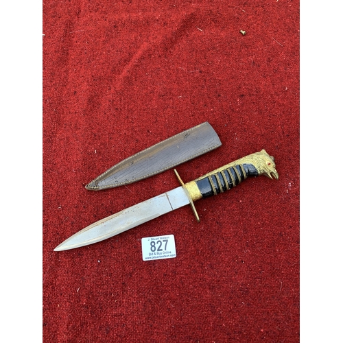 827 - Eagle Head Dagger