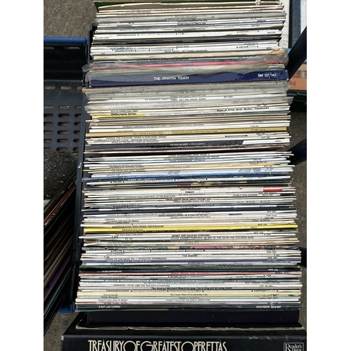 606 - 2 trays of LP's