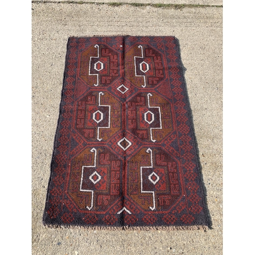 174 - Baluchi Rug 136 x 85 cms