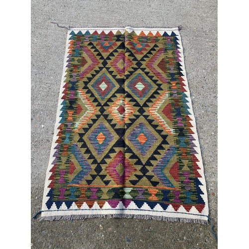 175 - Maimana Kilim Rug 145 x 92 cms