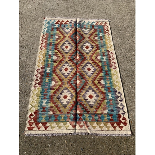 176 - Chobi Kilim Rug 157 x 100 cms