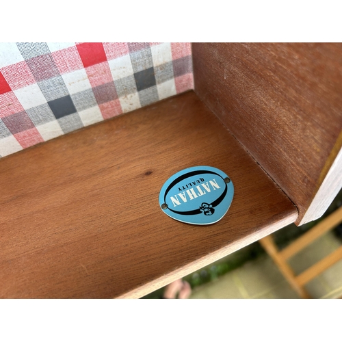 144 - A mid century Nathan teak dressing table