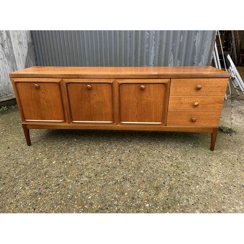 220 - A mid century teak sideboard by stonehill 182x44x70