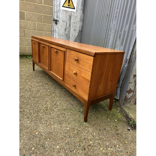 220 - A mid century teak sideboard by stonehill 182x44x70