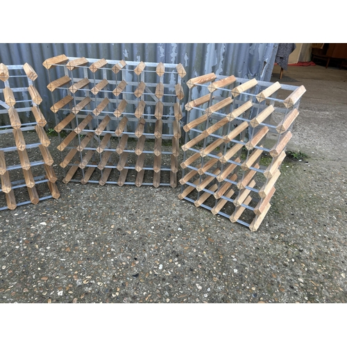 96 - Three wine racks