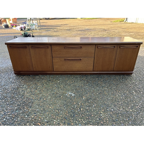 109 - A mid century sideboard base 200x45x45