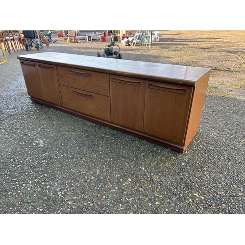 109 - A mid century sideboard base 200x45x45