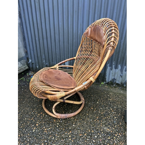 171 - A mid century Bonacina chair by Tito agnoli