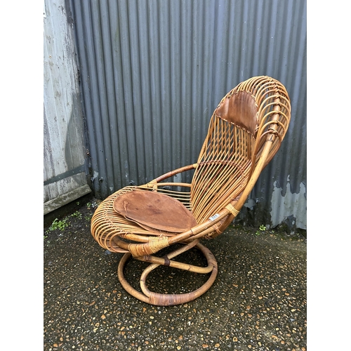 171 - A mid century Bonacina chair by Tito agnoli