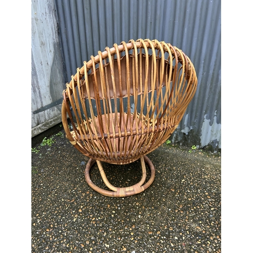 171 - A mid century Bonacina chair by Tito agnoli