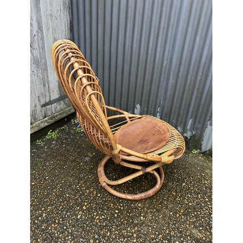 171 - A mid century Bonacina chair by Tito agnoli