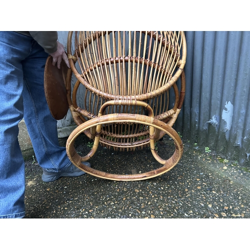 171 - A mid century Bonacina chair by Tito agnoli