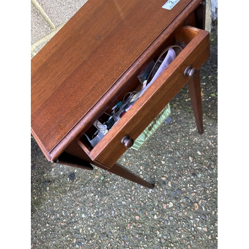 2 - A Victorian mahogany sewing table