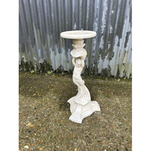 23 - Cast figure table 70cm tall