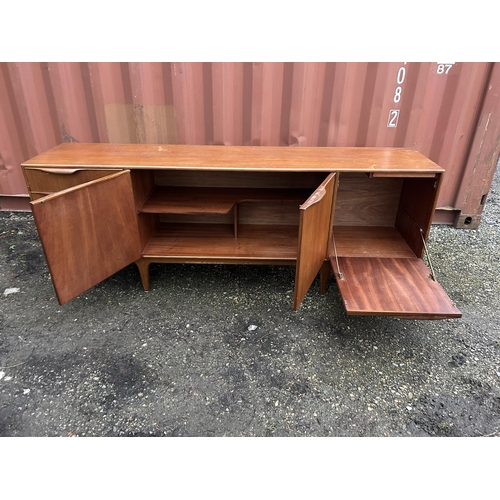 25a - A mid century mcintosh teak cocktail sideboard