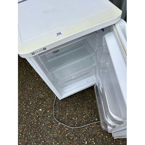 296 - Indesit under counter fridge