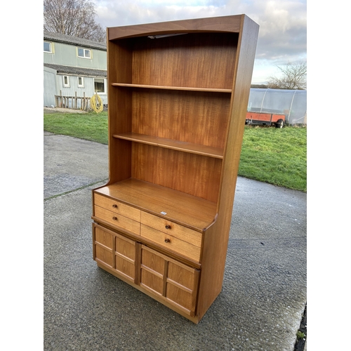 319 - A Nathan teak four drawer lounge unit