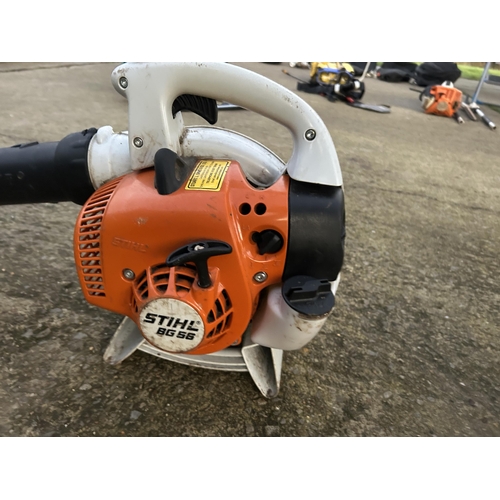 442 - Stihl petrol leaf blower