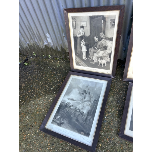 57 - A SET of four bovil prints