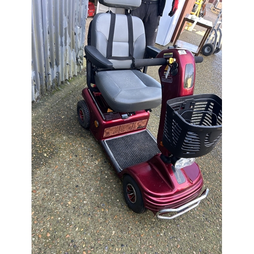 73 - A shoprider rascal mobility scooter in working order