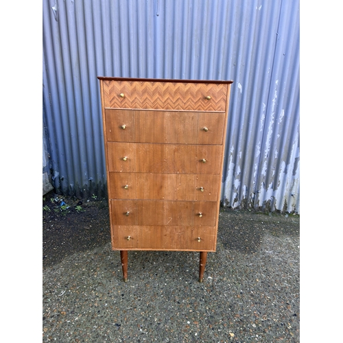 83 - A mid century tallboy by UNIFLEX 64x46x120