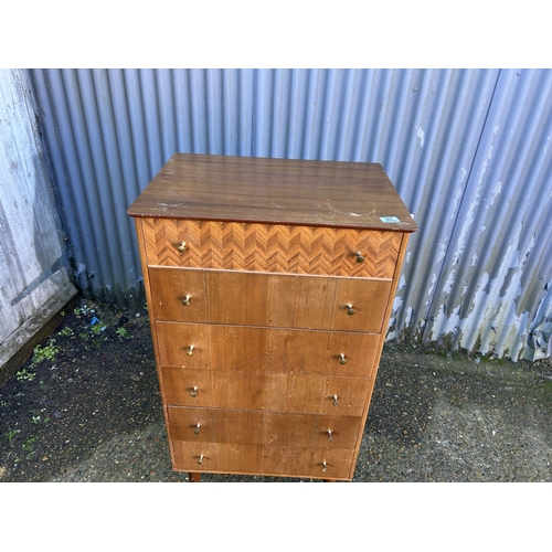 83 - A mid century tallboy by UNIFLEX 64x46x120
