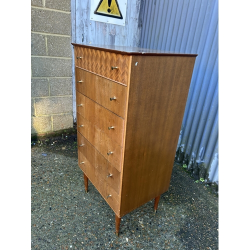 83 - A mid century tallboy by UNIFLEX 64x46x120