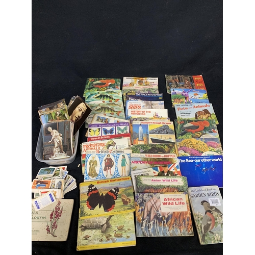 705 - Brooke Bond Tea Card Albums ,Cigarette Cards and post cards