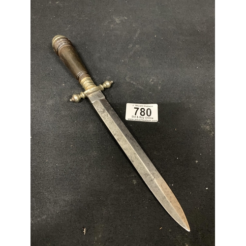 780 - Dagger, length 29 cms