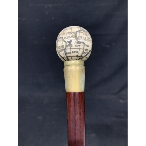 781 - Compass heading walking stick