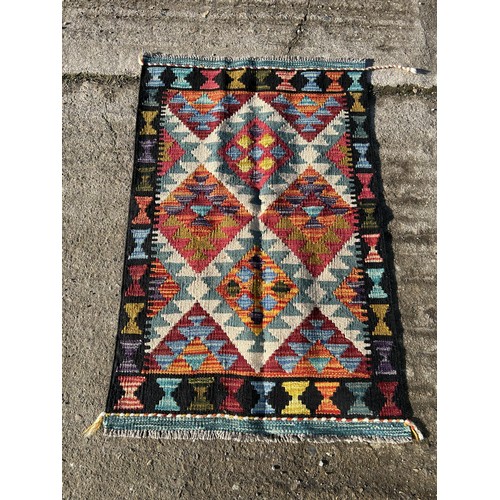 160J - Miamana Kilim, 98 x 63cms