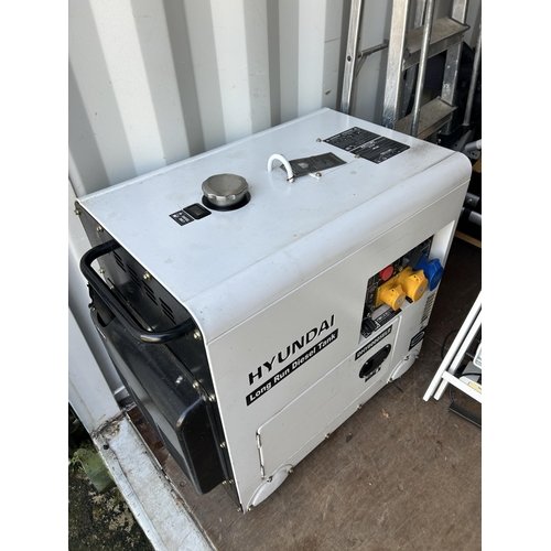 437A - Large Hyundai diesel generator AF - NOT RUNNING