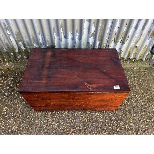 193 - Pine box 77x45x39