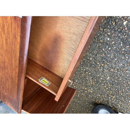 200 - A small mid century teak sideboard by homeworthy122x47x70